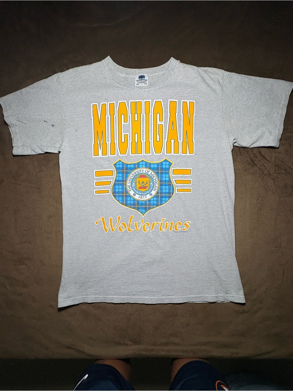 Vintage Michigan Wolverines t-shirt - Size Large 💛💙